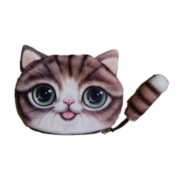 TLK Small Tail Cat Coin Purse